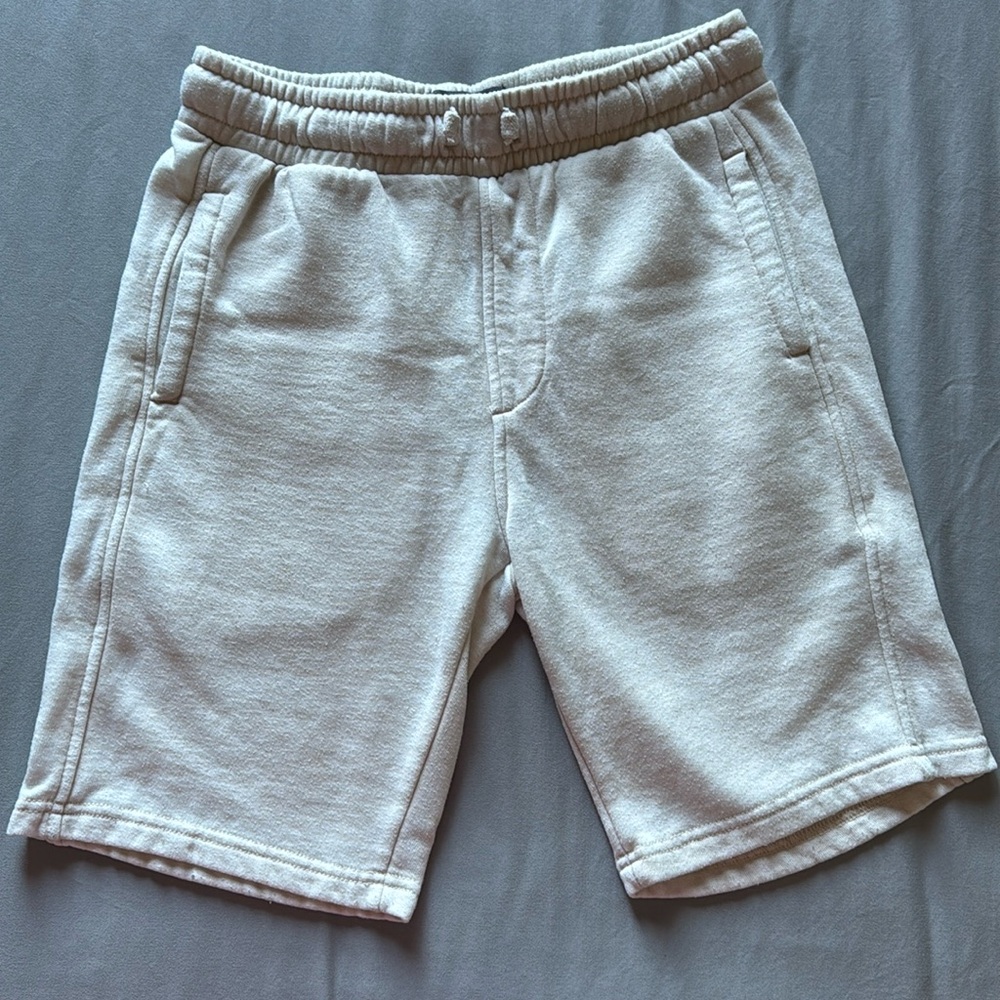 Valor Collective Beige Sweatshorts with Pockets Youth Medium